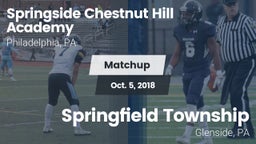 Matchup: Springside Chestnut vs. Springfield Township  2018