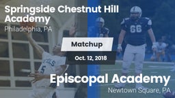 Matchup: Springside Chestnut vs. Episcopal Academy 2018