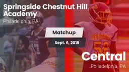 Matchup: Springside Chestnut vs. Central  2019
