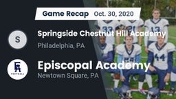 Recap: Springside Chestnut Hill Academy  vs. Episcopal Academy 2020