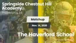 Matchup: Springside Chestnut vs. The Haverford School 2020