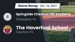 Recap: Springside Chestnut Hill Academy  vs. The Haverford School 2021