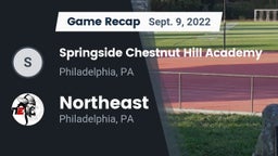 Recap: Springside Chestnut Hill Academy  vs. Northeast  2022