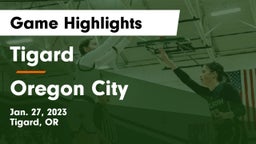 Tigard  vs Oregon City  Game Highlights - Jan. 27, 2023
