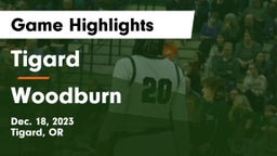 Tigard  vs Woodburn  Game Highlights - Dec. 18, 2023