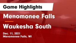 Menomonee Falls  vs Waukesha South  Game Highlights - Dec. 11, 2021