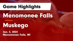 Menomonee Falls  vs Muskego  Game Highlights - Jan. 3, 2024