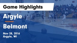 Argyle  vs Belmont Game Highlights - Nov 28, 2016