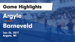 Argyle  vs Barneveld  Game Highlights - Jan 26, 2017
