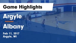 Argyle  vs Albany  Game Highlights - Feb 11, 2017