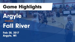 Argyle  vs Fall River  Game Highlights - Feb 28, 2017