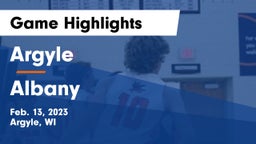 Argyle  vs Albany  Game Highlights - Feb. 13, 2023