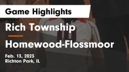 Rich Township  vs Homewood-Flossmoor  Game Highlights - Feb. 13, 2023