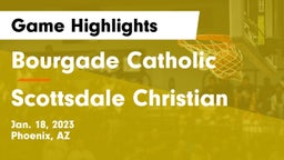 Bourgade Catholic  vs Scottsdale Christian Game Highlights - Jan. 18, 2023