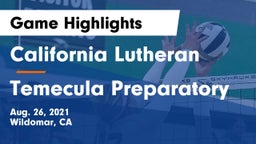 California Lutheran  vs Temecula Preparatory Game Highlights - Aug. 26, 2021