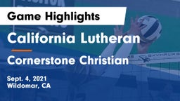 California Lutheran  vs Cornerstone Christian Game Highlights - Sept. 4, 2021