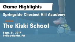 Springside Chestnut Hill Academy  vs The Kiski School Game Highlights - Sept. 21, 2019