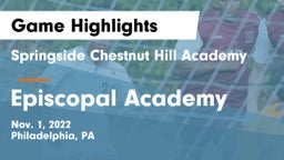 Springside Chestnut Hill Academy  vs Episcopal Academy Game Highlights - Nov. 1, 2022
