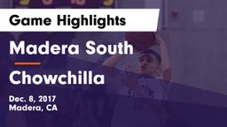 Madera South  vs Chowchilla  Game Highlights - Dec. 8, 2017