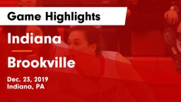Indiana  vs Brookville  Game Highlights - Dec. 23, 2019