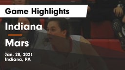 Indiana  vs Mars  Game Highlights - Jan. 28, 2021