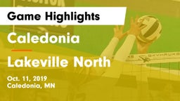Caledonia  vs Lakeville North  Game Highlights - Oct. 11, 2019