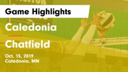 Caledonia  vs Chatfield  Game Highlights - Oct. 15, 2019