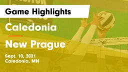 Caledonia  vs New Prague  Game Highlights - Sept. 10, 2021