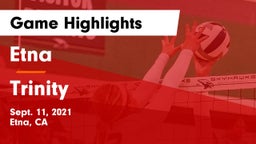 Etna  vs Trinity Game Highlights - Sept. 11, 2021