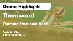 Thornwood  vs Thornton Fractional North  Game Highlights - Aug. 29, 2023