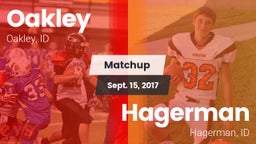 Matchup: Oakley  vs. Hagerman  2017