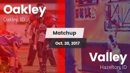 Matchup: Oakley  vs. Valley  2017