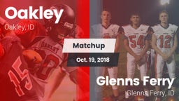 Matchup: Oakley  vs. Glenns Ferry  2018