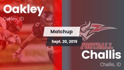 Matchup: Oakley  vs. Challis  2019
