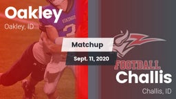 Matchup: Oakley  vs. Challis  2020
