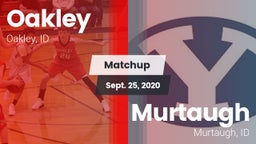 Matchup: Oakley  vs. Murtaugh  2020