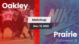 Matchup: Oakley  vs. Prairie  2020
