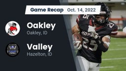Recap: Oakley  vs. Valley  2022