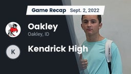 Recap: Oakley  vs. Kendrick High 2022