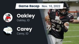 Recap: Oakley  vs. Carey  2022