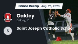 Recap: Oakley  vs. Saint Joseph Catholic School 2023
