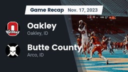 Recap: Oakley  vs. Butte County  2023