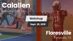 Matchup: Calallen  vs. Floresville  2018