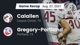 Recap: Calallen  vs. Gregory-Portland  2021