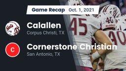 Recap: Calallen  vs. Cornerstone Christian  2021