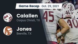 Recap: Calallen  vs. Jones  2021