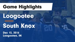 Loogootee  vs South Knox  Game Highlights - Dec 13, 2016