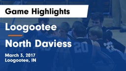 Loogootee  vs North Daviess  Game Highlights - March 3, 2017