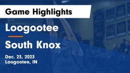 Loogootee  vs South Knox  Game Highlights - Dec. 23, 2023