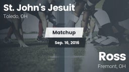 Matchup: St. John's Jesuit vs. Ross  2016